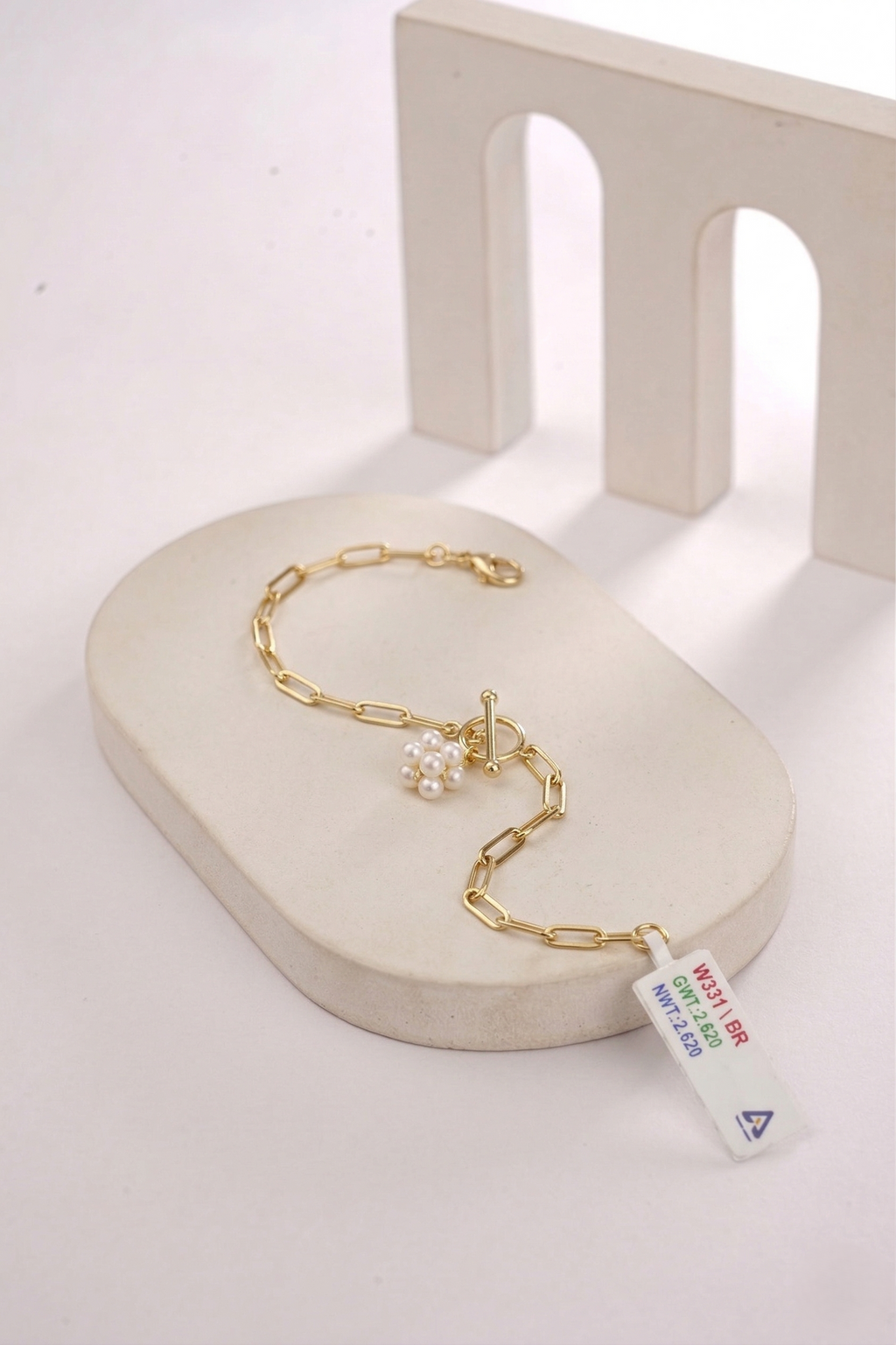 PEARL CHARM BRACELET