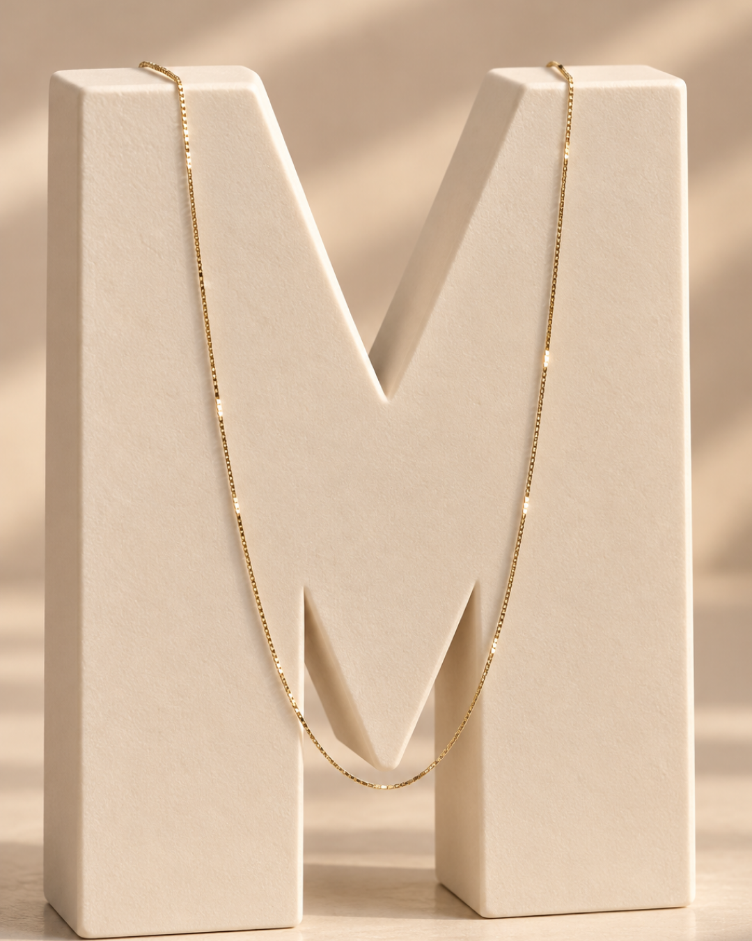 GOLD MINIMALIST LAYERED CHAIN