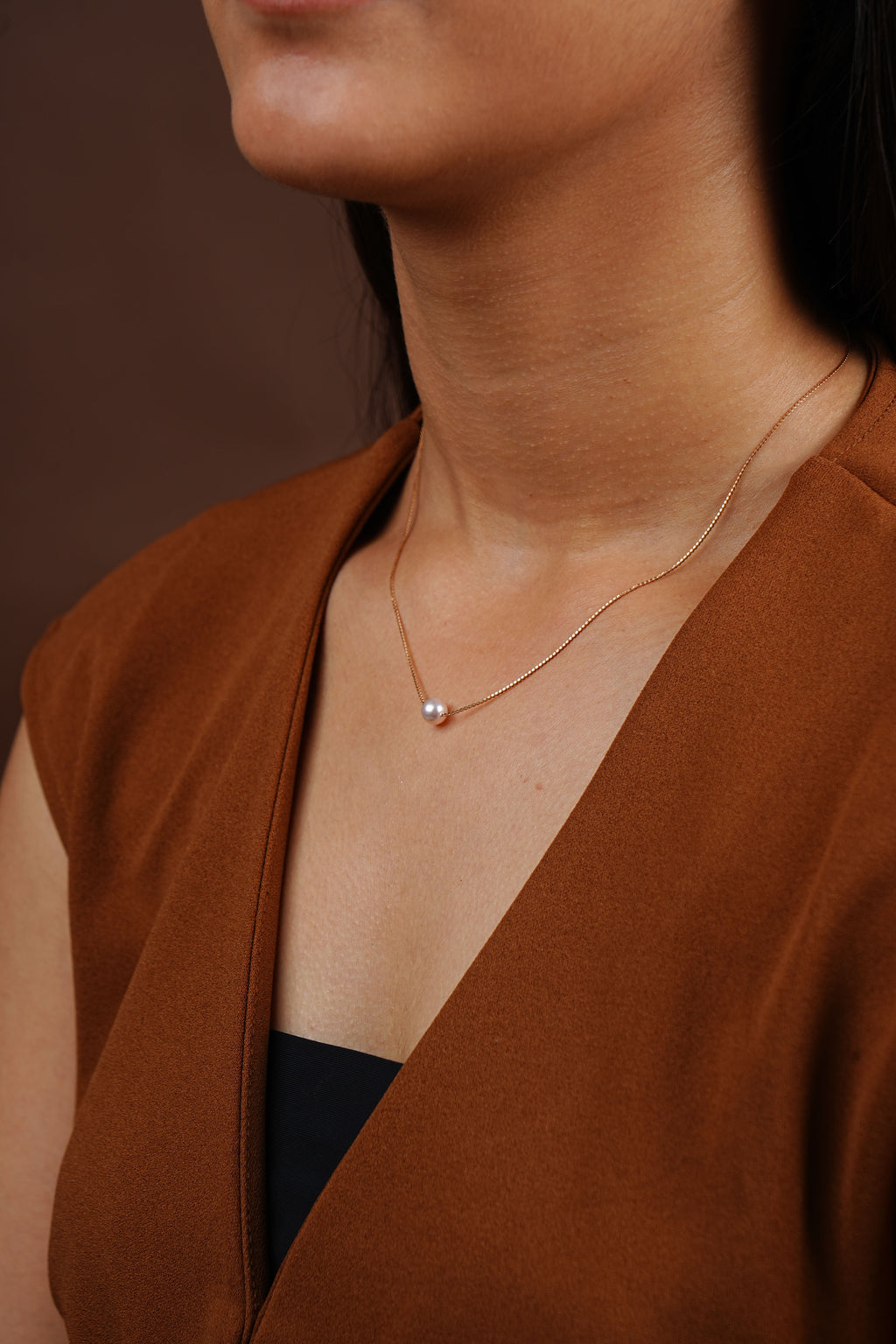 MOON PEARL CHAIN