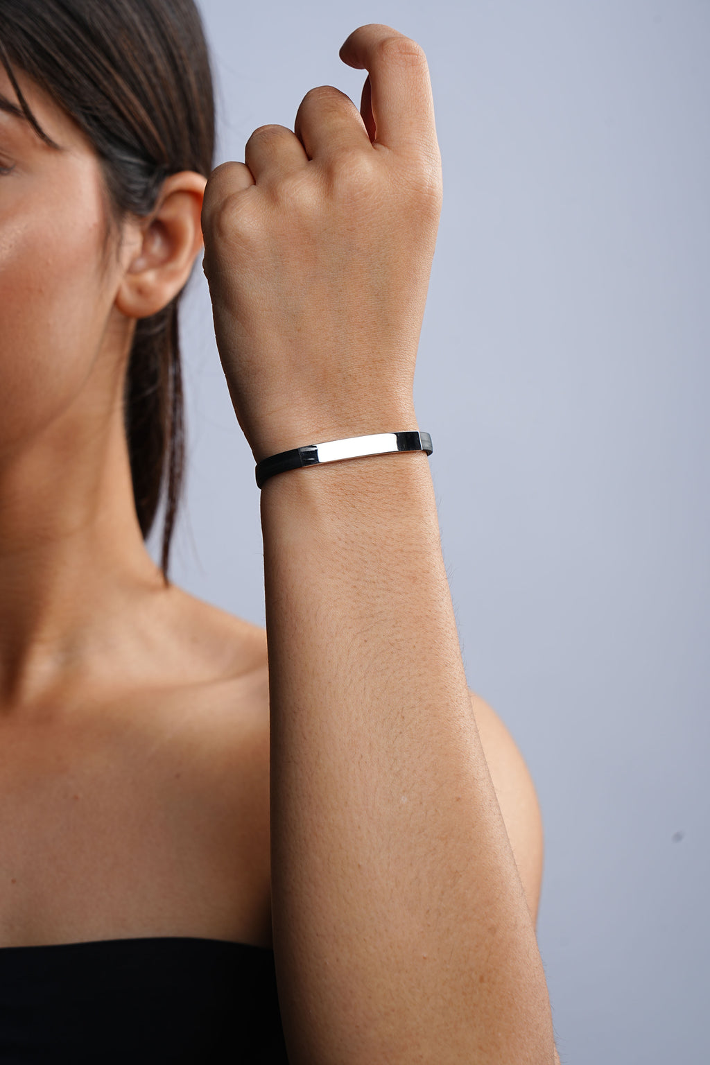 LUXEBAND WHITE GOLD BRACELET