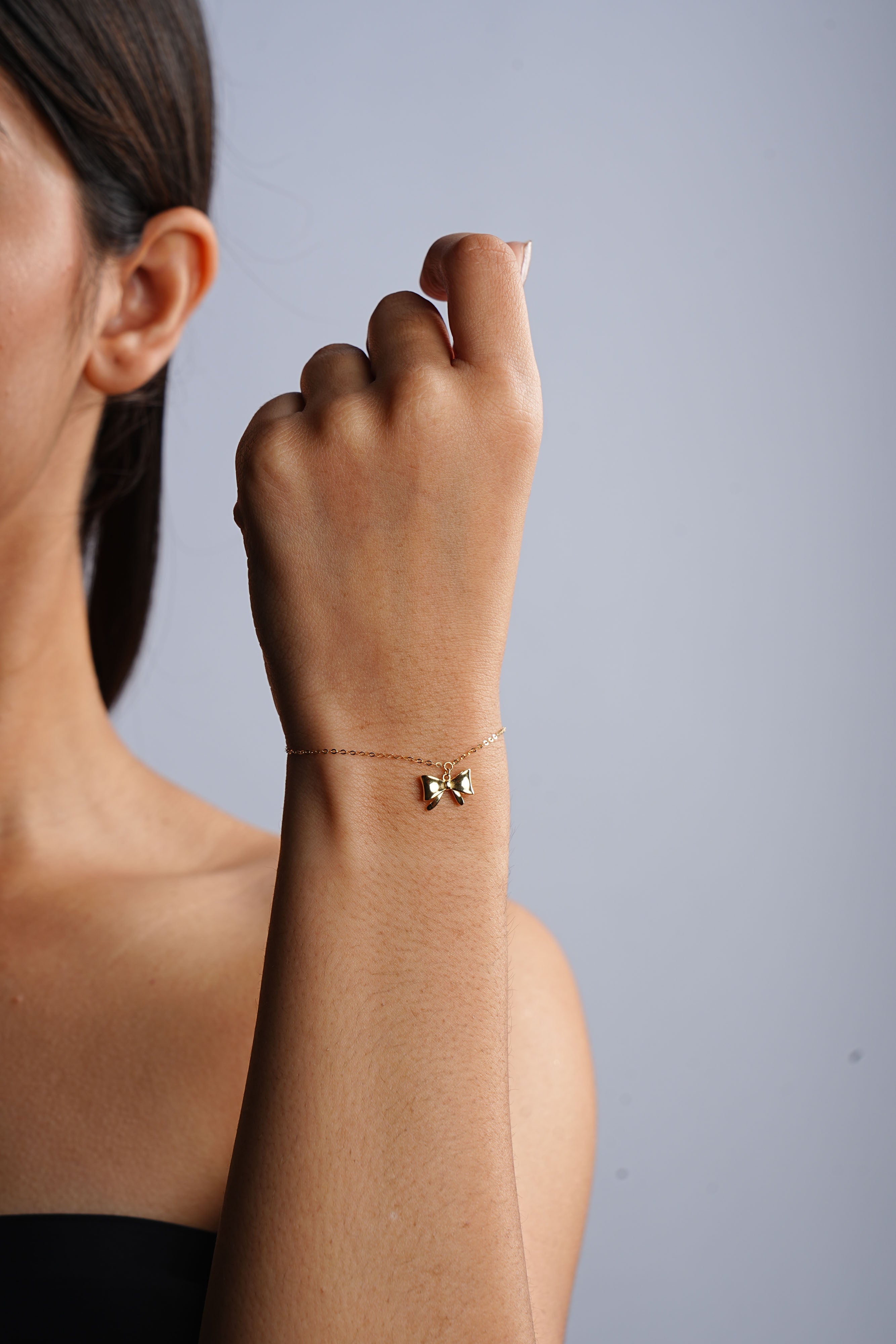 BOW CHAIN BRACELET