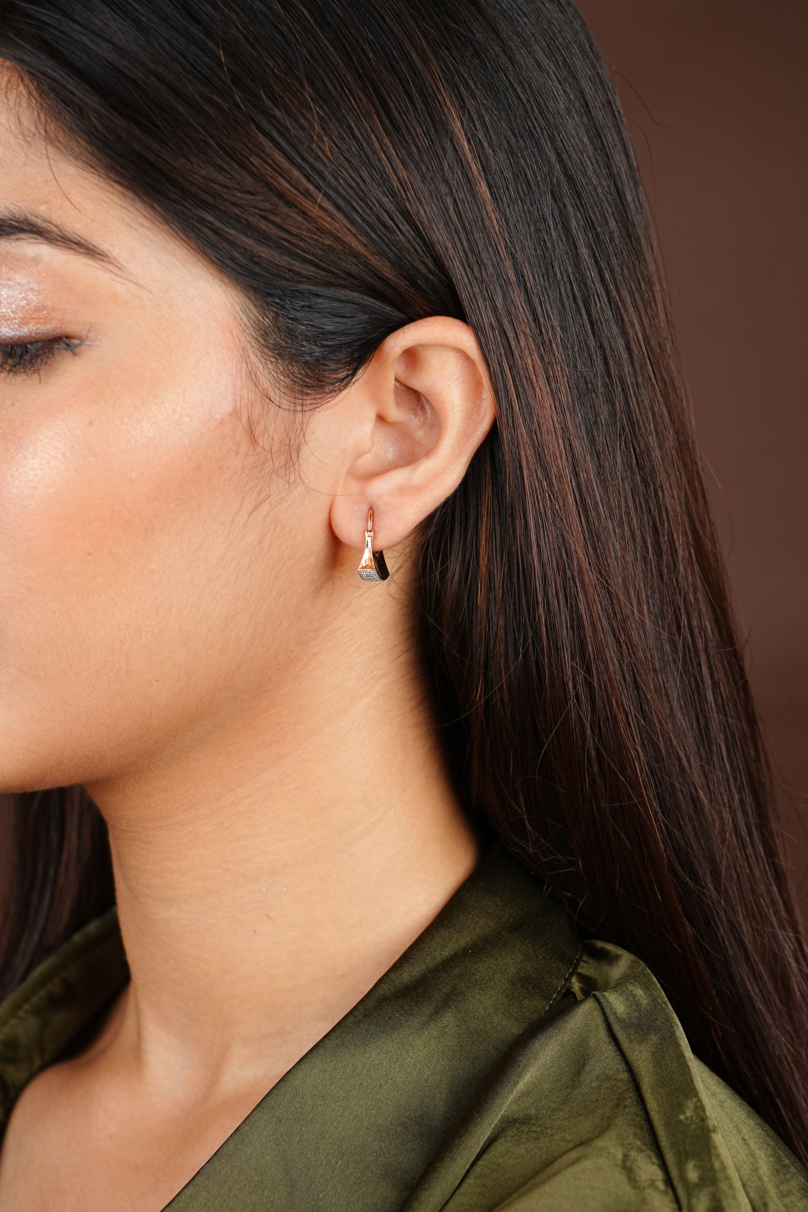 MINI HANDBAG DROP LOOPS EARRINGS