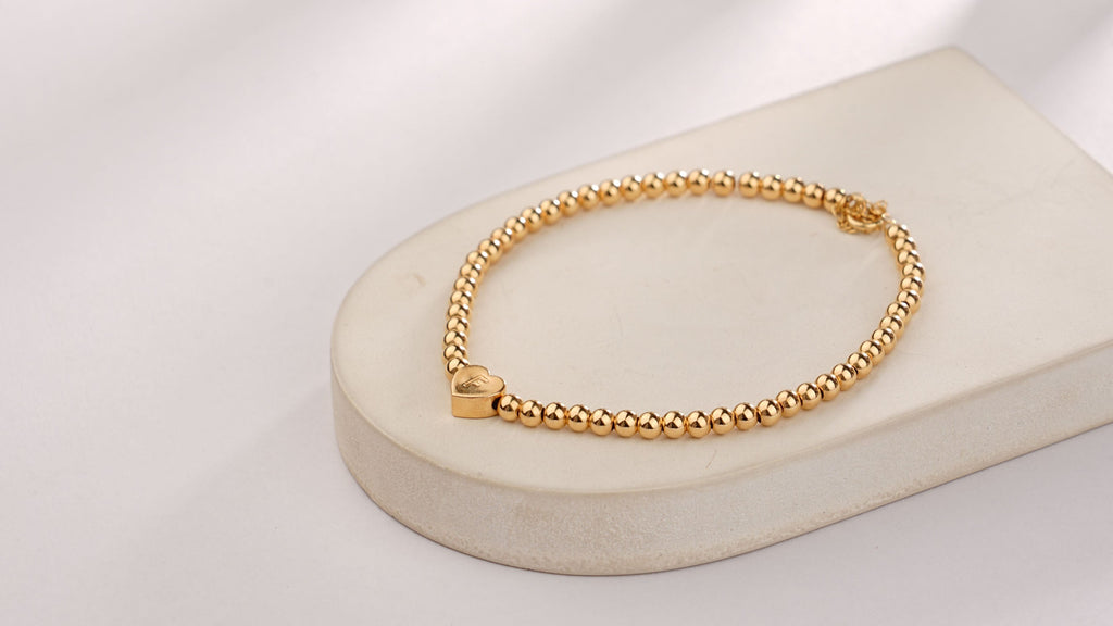 F LETTER BRACELET