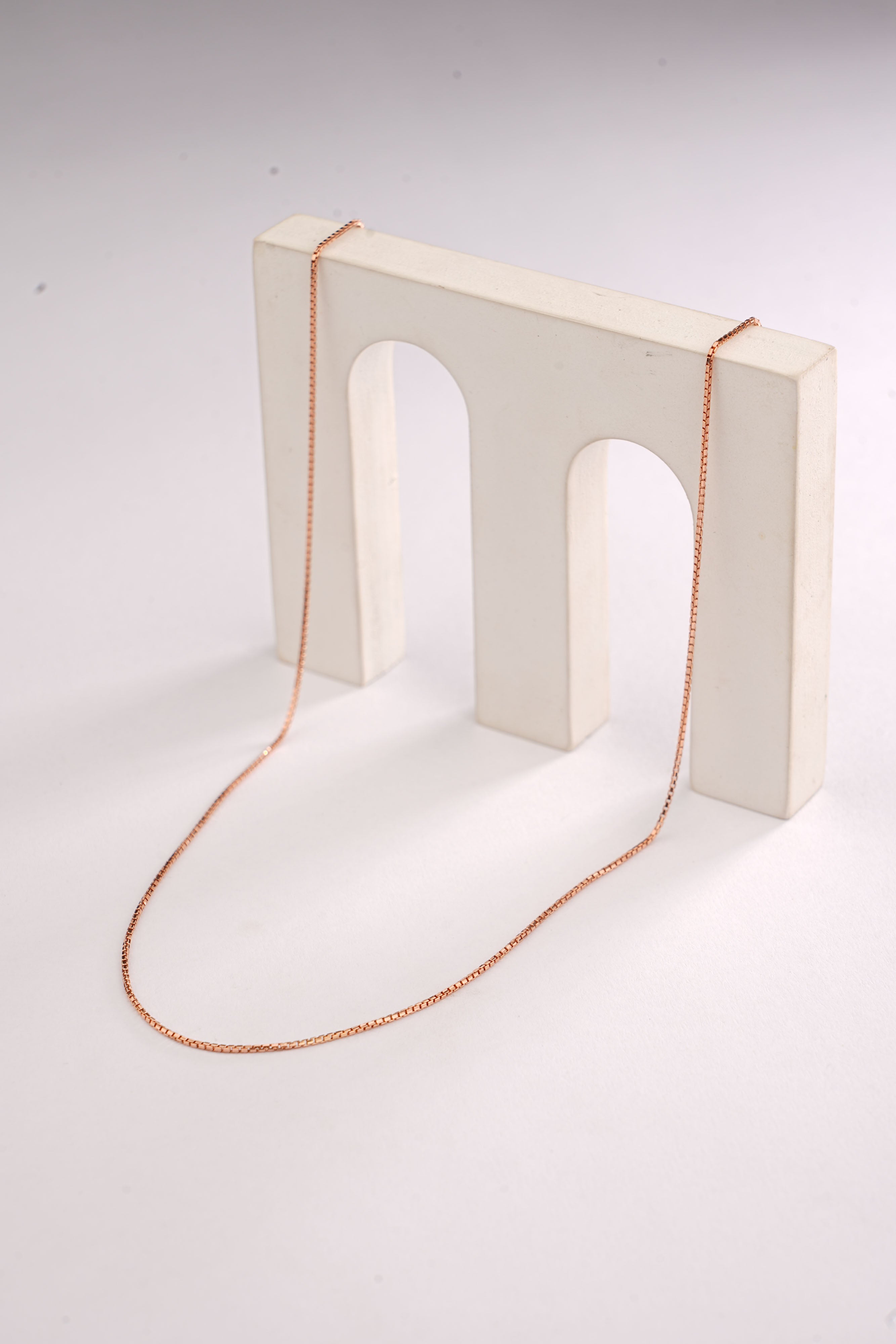 PLAIN ROSE GOLD CHAIN