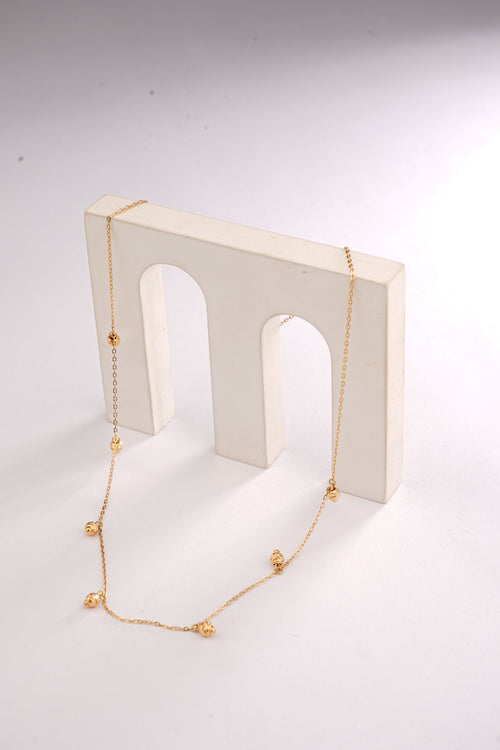 BALL DROP CHARM NECKLACE