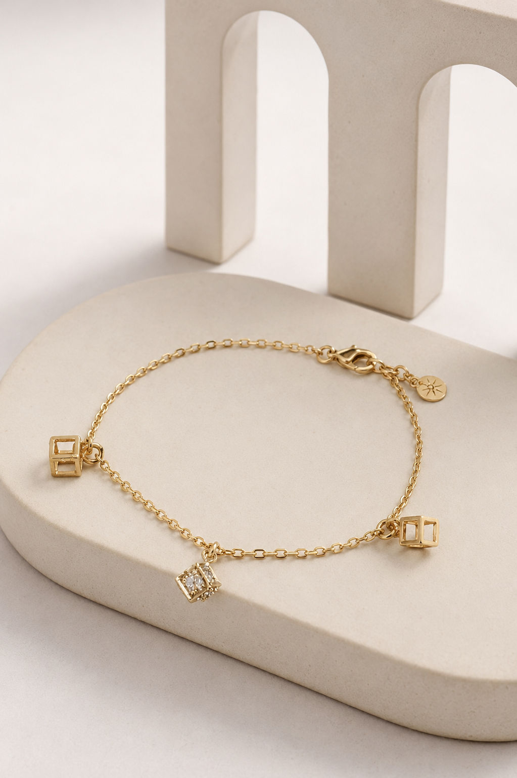 GEOMETRIC CUBE BRACELET