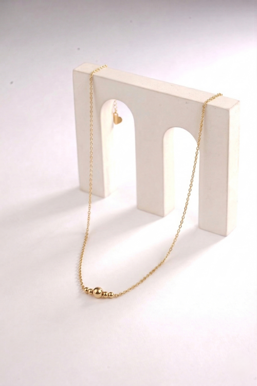 AURA GOLD BEAD CHAIN