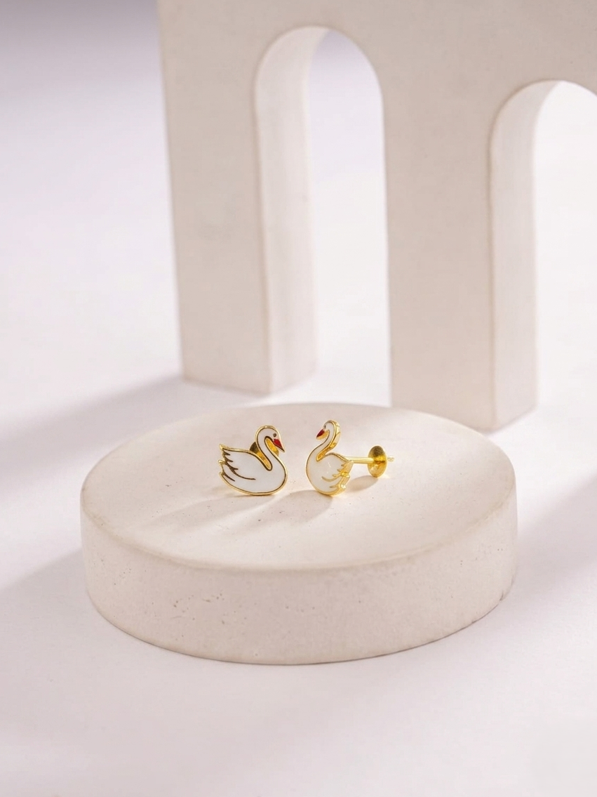 LITTLE SWAN LAKE EARRINGS
