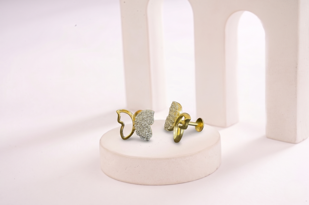 FLUTTER GLOW ITALIAN EARRINGS